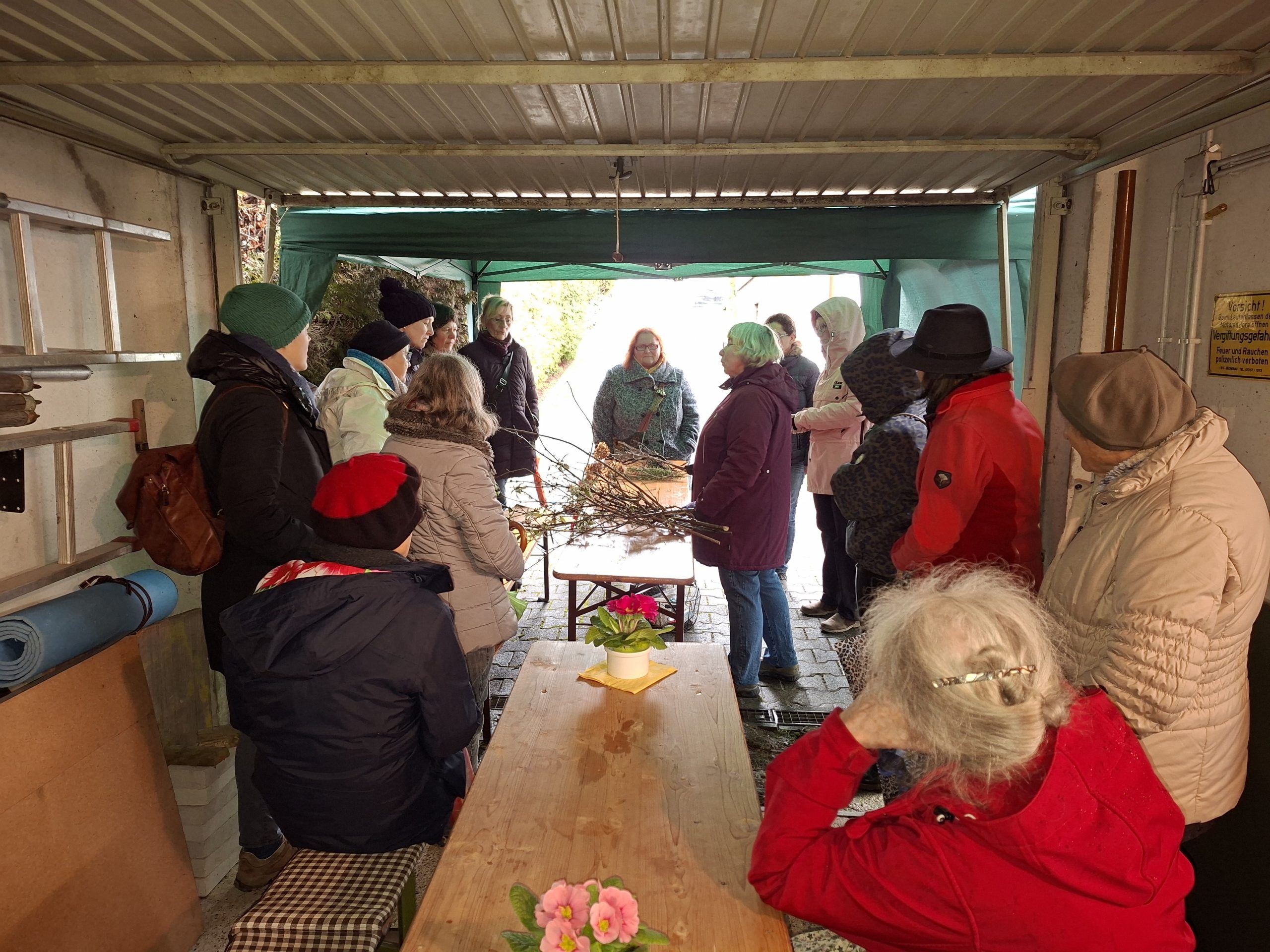 21. Februar 2026 – Verregneter Schnittkurs für Frauen